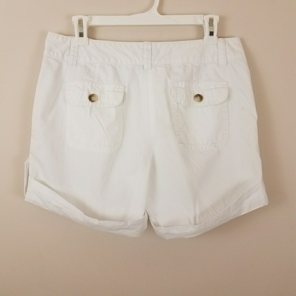 | Sale | Ann Taylor White Shorts Signature Fit - Picture 3 of 8